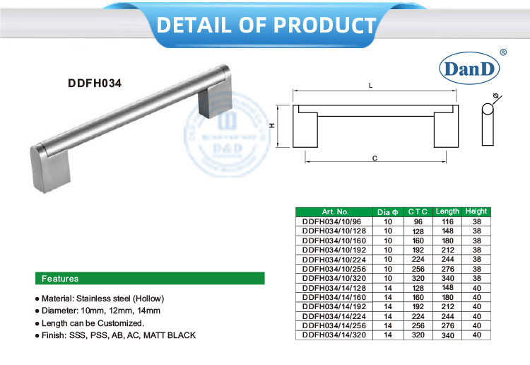 Pull Handles for Cabinets
