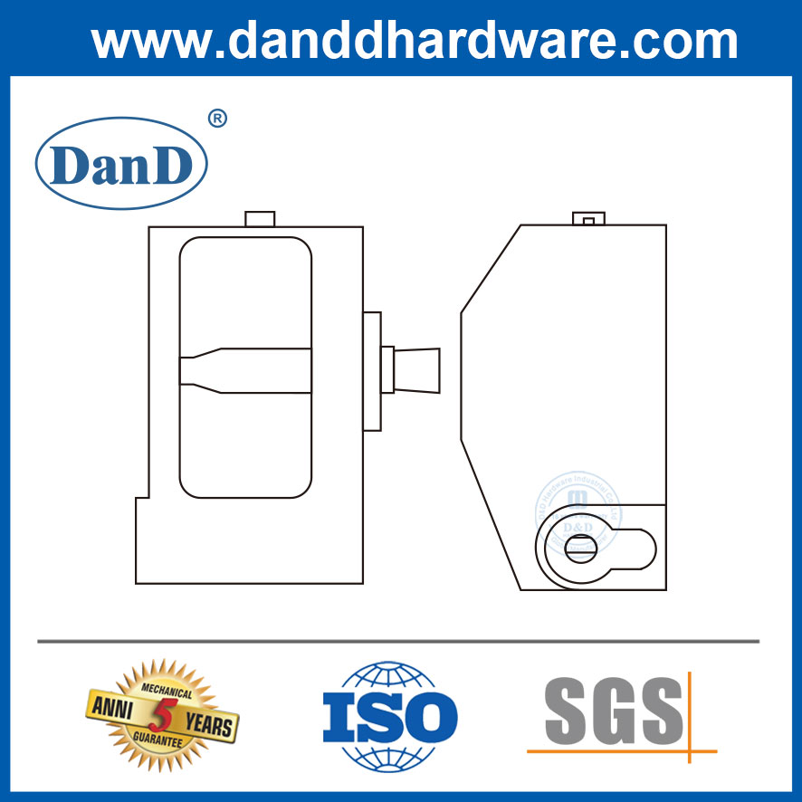 Security Pad Lock High Heavy Duty Padlock for Warehouse Door-DDPL009
