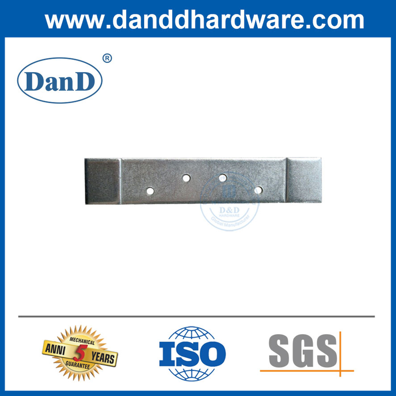 Door Hinge Reinforcement Plate for 4 Inch Hinge Hole Spacing-DDHR003