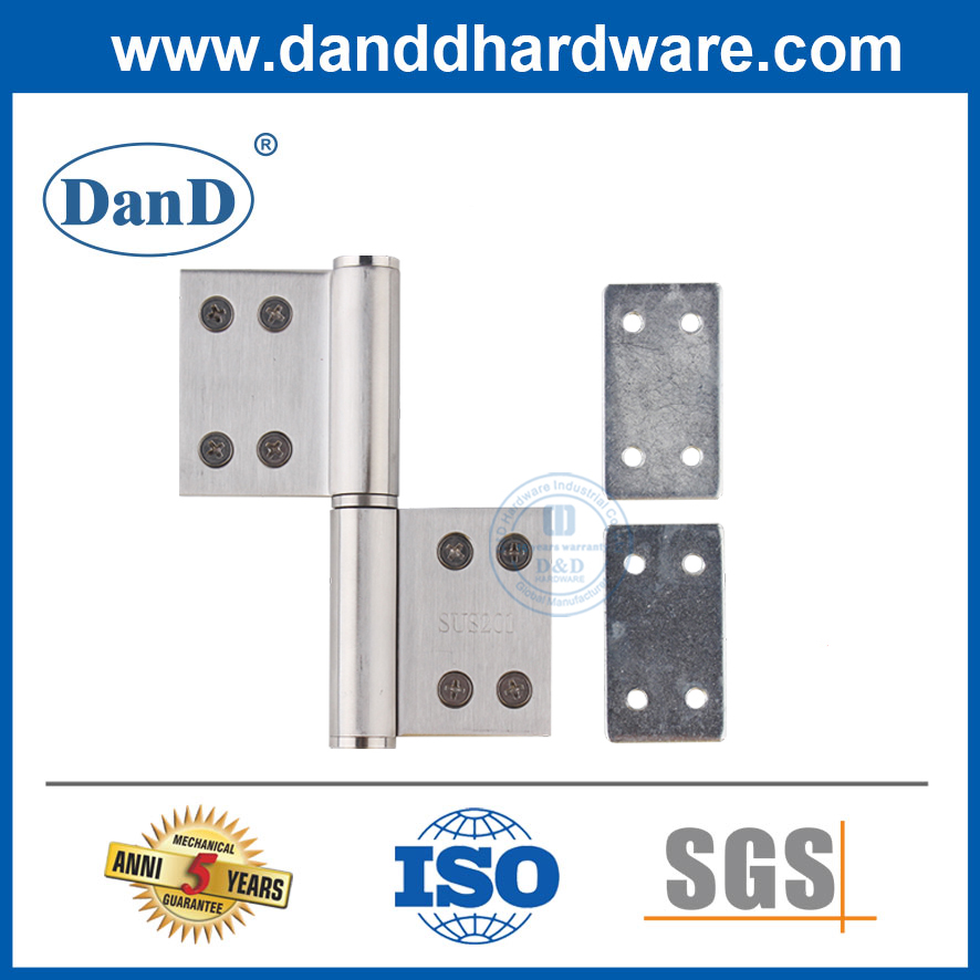 Metal Door Steel Reinforcement Plate for Flag Hinge-DDHR002