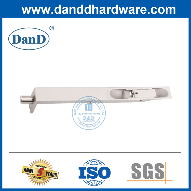 Stainless Steel Heavy Duty Flush Bolt for Wooden Door-DDDB001