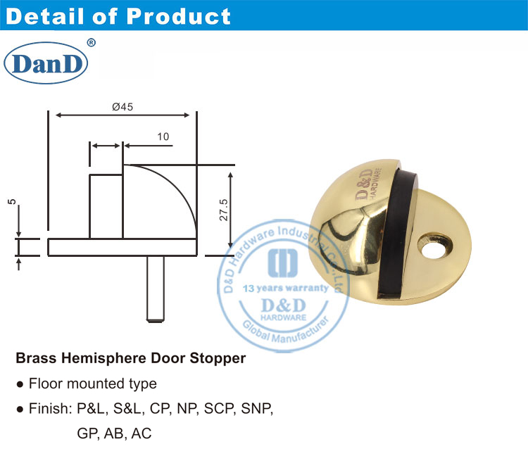 security door stopper