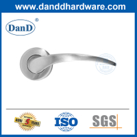 Stainless Steel Privacy Bathroom Wooden Door Feature Door Handle-DDSH015