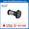ORB Black UL Listed Fire Commercial Door Spy Hole Brass Viewer Peephole-DDDV010
