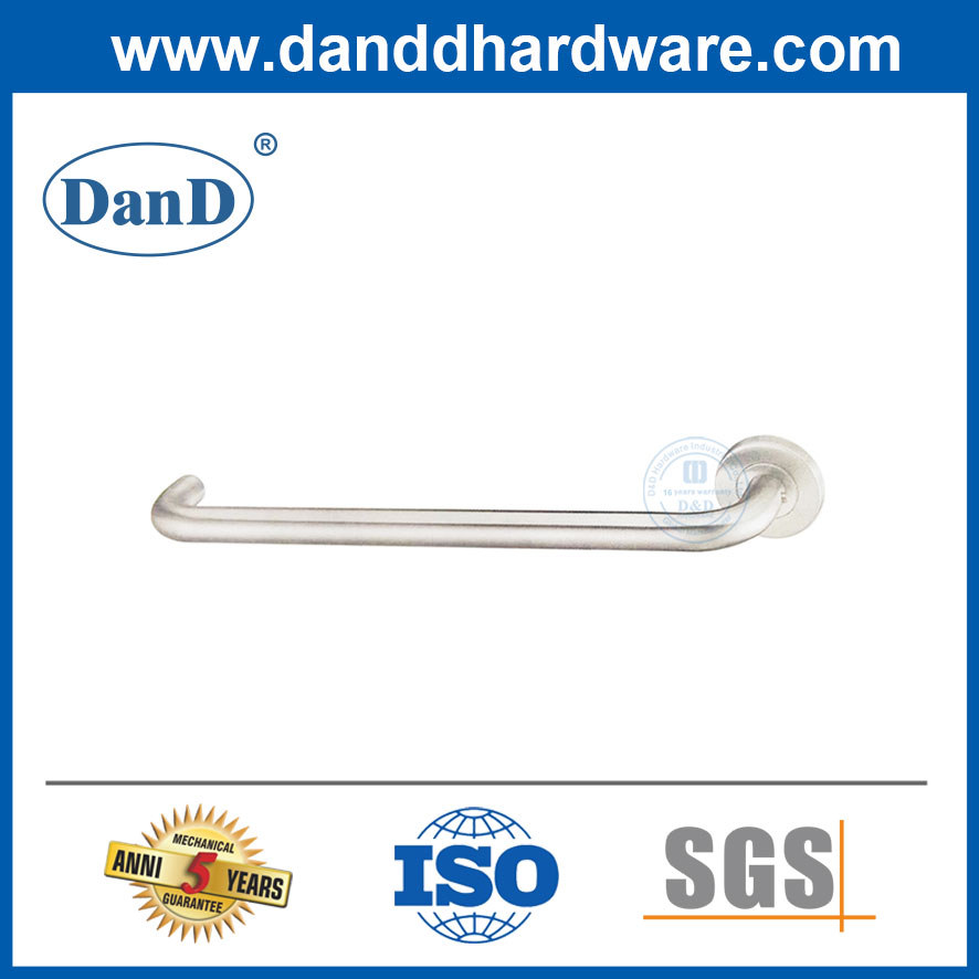 Bathroom Disable Long Door Lever Stainless Steel Pull Door Handles-DDTH037