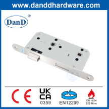 CE Inside Stainless Steel Bathroom Fire Door Handle Mortise Door Lock-DDML012R-5578