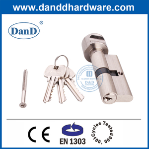 EN1303 Master Key System Door Lock 7cm One Side Key Cylinder-DDLC001-70mm-SN