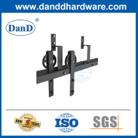Barn Door Hardware Double Track Double Partition Sliding Parallel Door Classic Bypass Double Door Rail-DDBD021