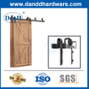Double Track Double Open Barn Door Hardware Sliding Rail Partition Sliding Door Parallel Classic Double Track Bypass Double Door Rail-DDBD022