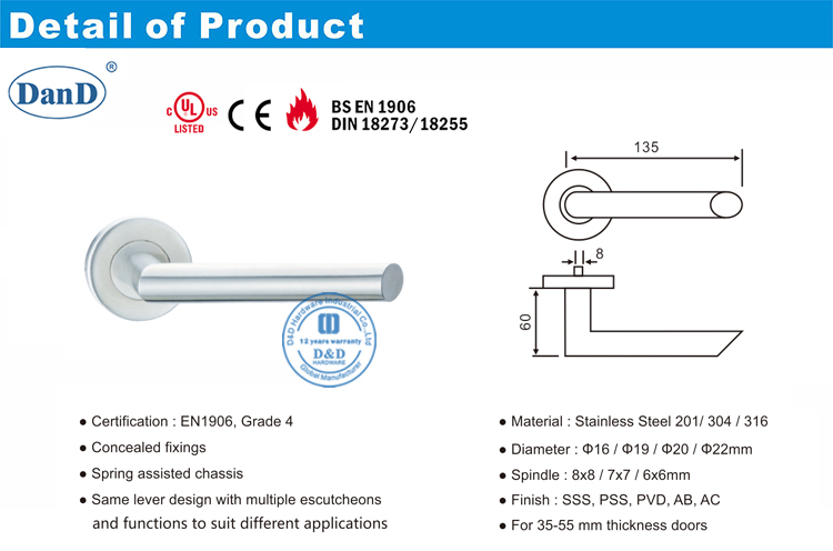 Internal Door Handles-D and D Hardware