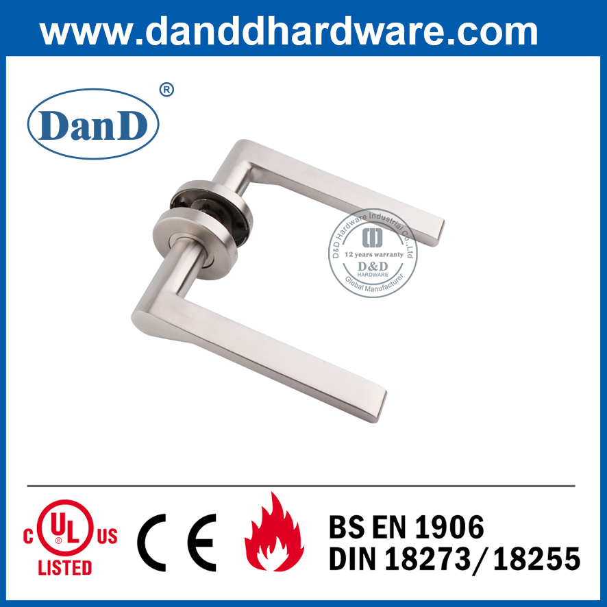 Custom Design SS304 Door Fitting Internal Lever Handle for Metal Door-DDTH022