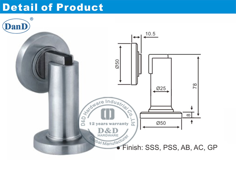 D&D Door stopper Manufacturer - D&D Hardware Industrial