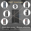 Waterproof Fingerprint Automatic Biometric Smart Door Locks Electronic Lock-DDFL073