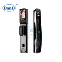 3D Facial Recognition Intelligent Fingerprint Smart Card Safe Key Front Door Lock-DDFL312