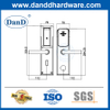 Digital Electronic Keyless Key Card Hotel Door Stainless Steel Smart Lock-DDFL401