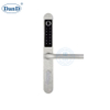 Safe Hotel System Stainless Steel Electronic Fingerprint Door Handle Smart Intelligent Lock-DDFL410