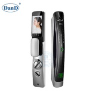 Fully Automatic Biometric Fingerprint-Eye Scanner Smart Camera Door Lock-DDFL027