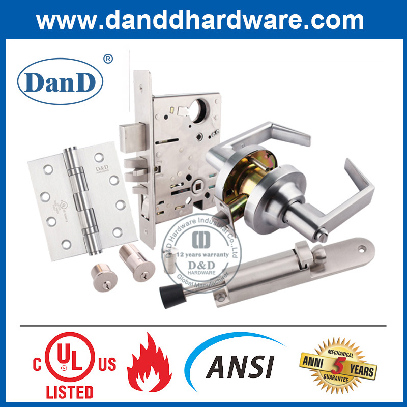 SUS304 UL Listed Fire Ball Bearing Hinge for Commercial Exterior Door-DDSS002-FR-4.5X4X3.0