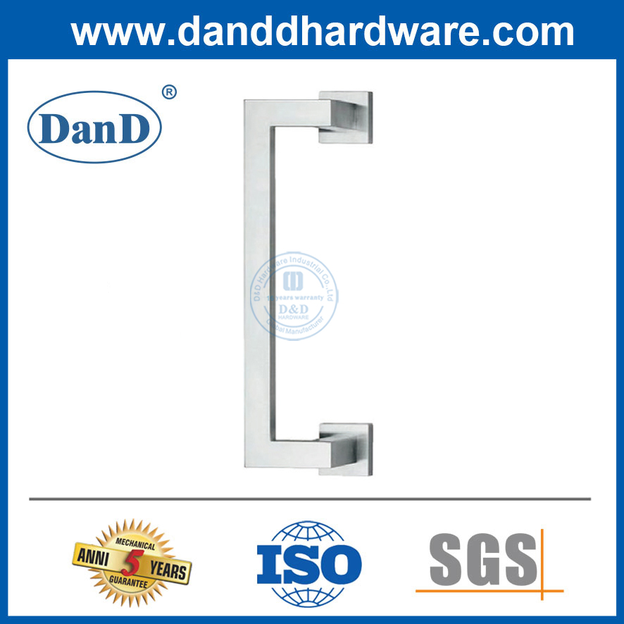 Universal Glass Door Handle Stainless Steel Double Corner Glass Handles for Asia-DDPH036