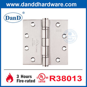 Silver Exterior Hinge UL Listed Stainless Steel Outdoor Hinge-DDSS002-FR-4.5x4.5x3.4