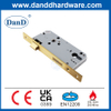CE EN12209 SUS304 Mortise Lock Fire Rated Satin Brass Entry Door Locks-DDML009-5572