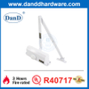 UL Hydraulic Fire Proof White Aluminum Door Closer for Security Door-DDDC051
