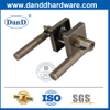 Antique Brass Zinc Alloy Square Entrance Function Lockset-DDLK089