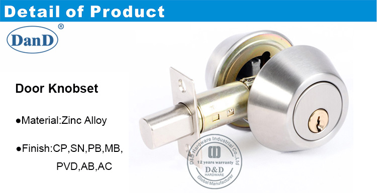 Entrance Lockset-DDLK023-D and D Hardware