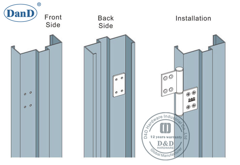 Flag Hinge-D and D Hardware