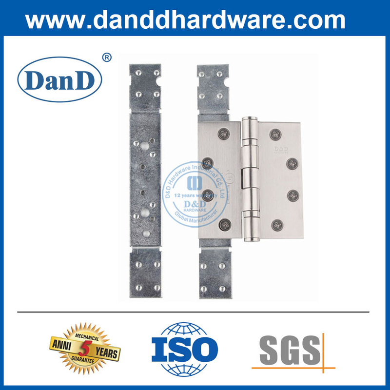 Steel Hinge Reinforcement Plate for Heavy Doors-DDHR001