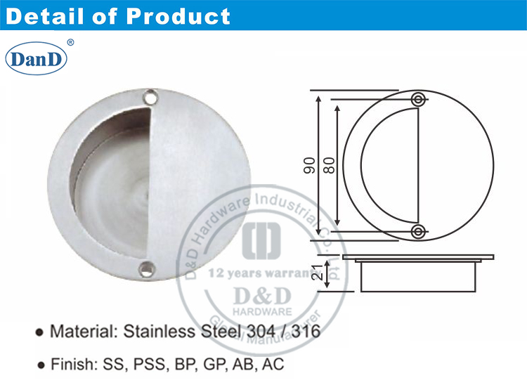 Furniture Handle-D and D Hardware