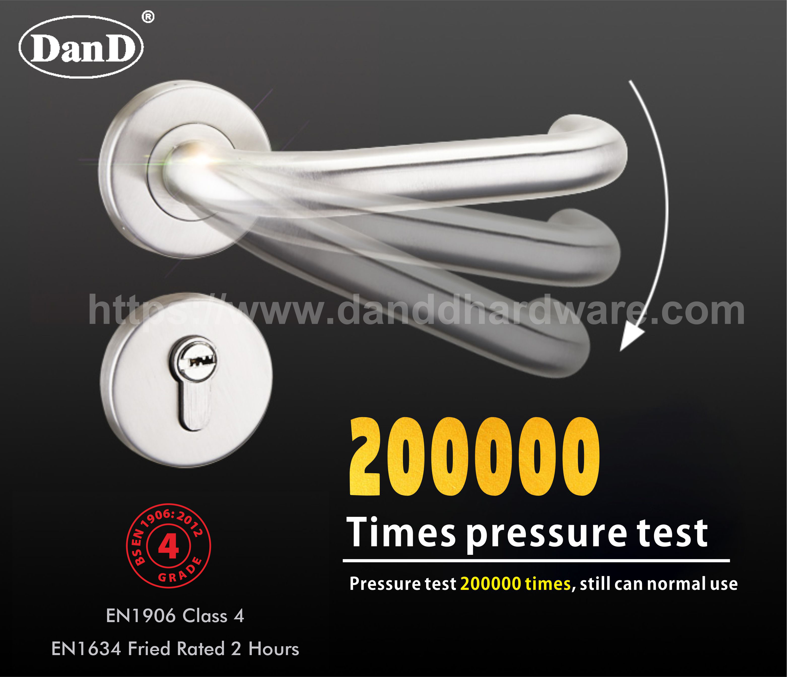 Stainless Steel Door Handle-D and D Hardware