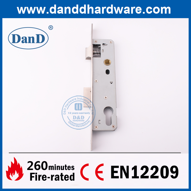SUS304 Most Secure Narrow Stile Lock for Aluminium Door-DDML021-3092
