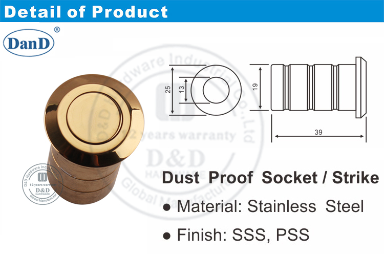 Dust Proof Socket-D and D Hardware