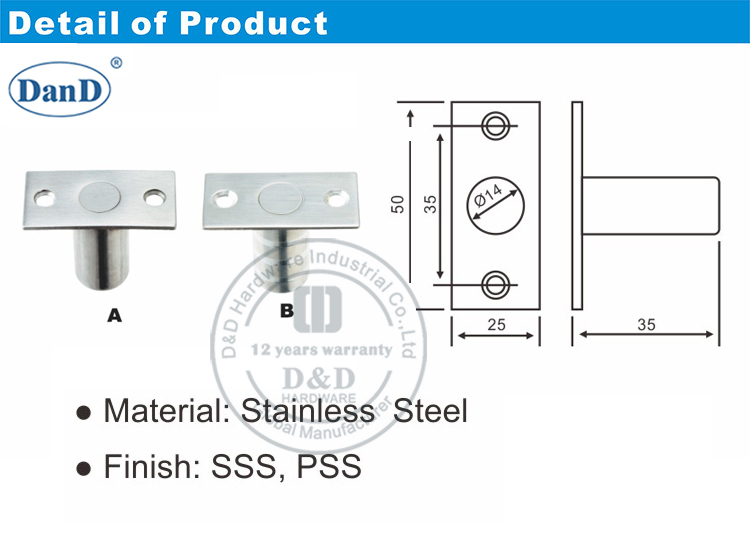 New Design Dust Proof Socket-D and D Hardware