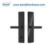 Front Main Commercial Door Handle Electronic Fingerprint Smart House Lock with Screen-DDDL001