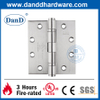 Simple Design UL Listed SS201 Fire Rated Front Door Hinge-DDSS002-FR-4.5X4X3.0