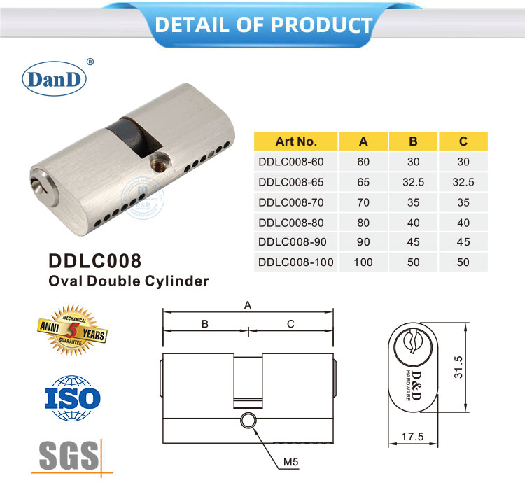 Oval Double Cylinder