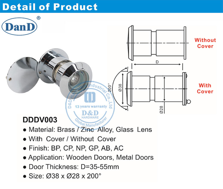 security door viewer peephole