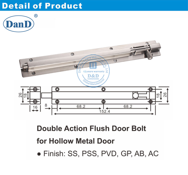 heavy duty barrel bolt