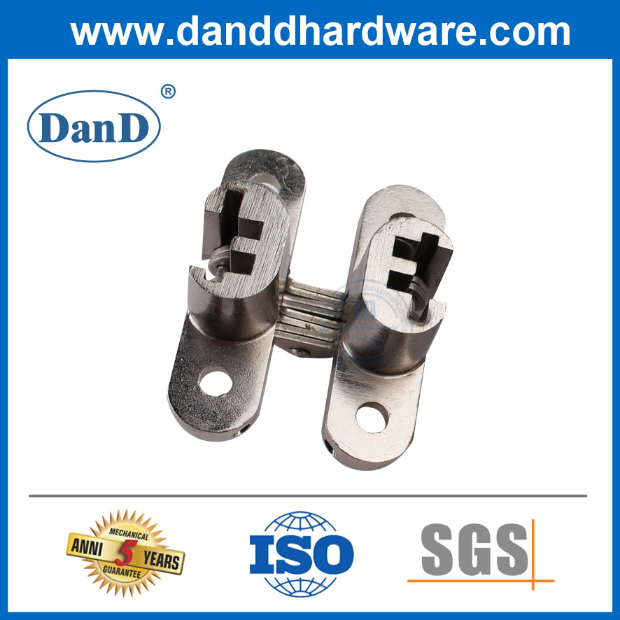 Zinc Alloy 180 Degree Swing Hinge Invisible Concealed Hinges-DDCH007