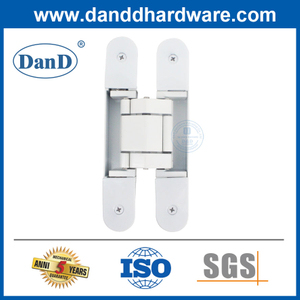 3D Adjustment Invisible Hinges 40KG Concealed Installation White Door Hinge-DDCH008