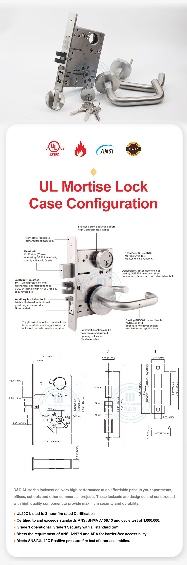 Heavy Duty Door Lock