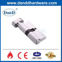 Satin Chrome lock cylinder