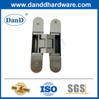 Stainless Steel 3D Adjustable Invisible Concealed Hinge Hidden Wooden Door Hinges-DDCH012