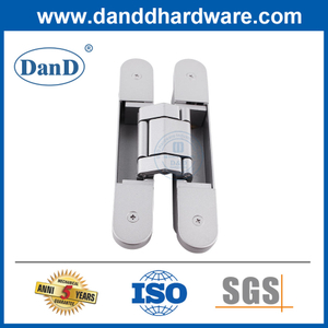 3D Invisible Heavy Duty Adjustable 180 Degree Concealed Hidden Door Hinges-DDCH008