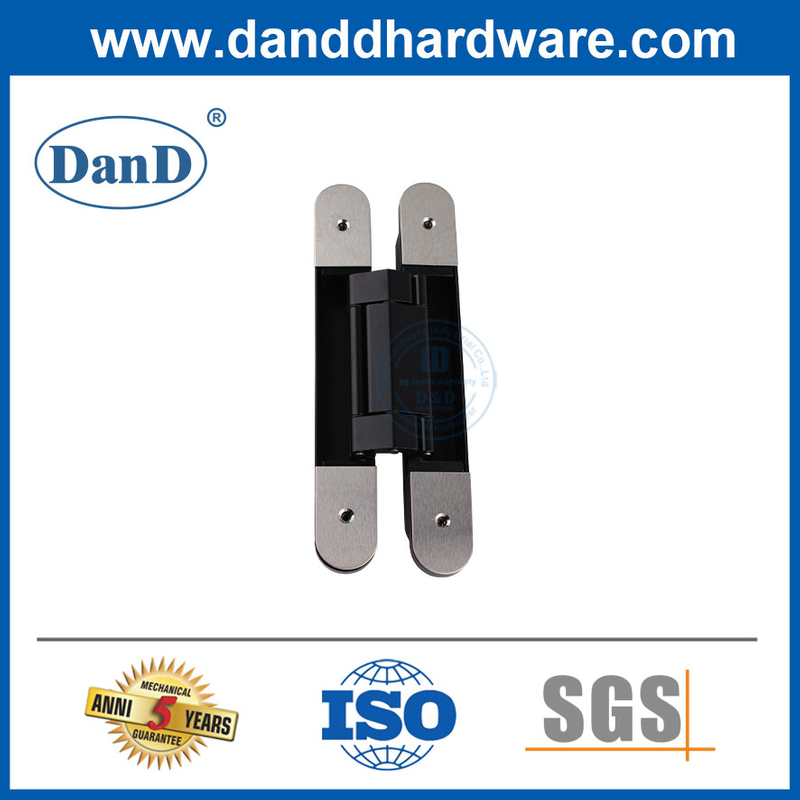 High Quality Concealed Hinge Two Colors 3D Adjustable Invisible Hidden Door Hinge-DDCH008