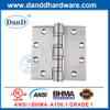SUS304 UL ANSI Grade 1 Silver Heavy Duty Exterior Door Hinges- DDSS001-ANSI-1-4.5x4.5x4.6