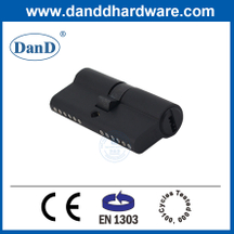 BS EN1303 Matte Black Mortise Lockset Commercial Door Lock Cylinder-DDLC003-60mm-MB