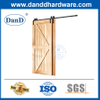 Barn Door Rail Sliding Door Pulley Track Mute Monorail Double Door Overlapping Door Overlapping Track-DDBD023